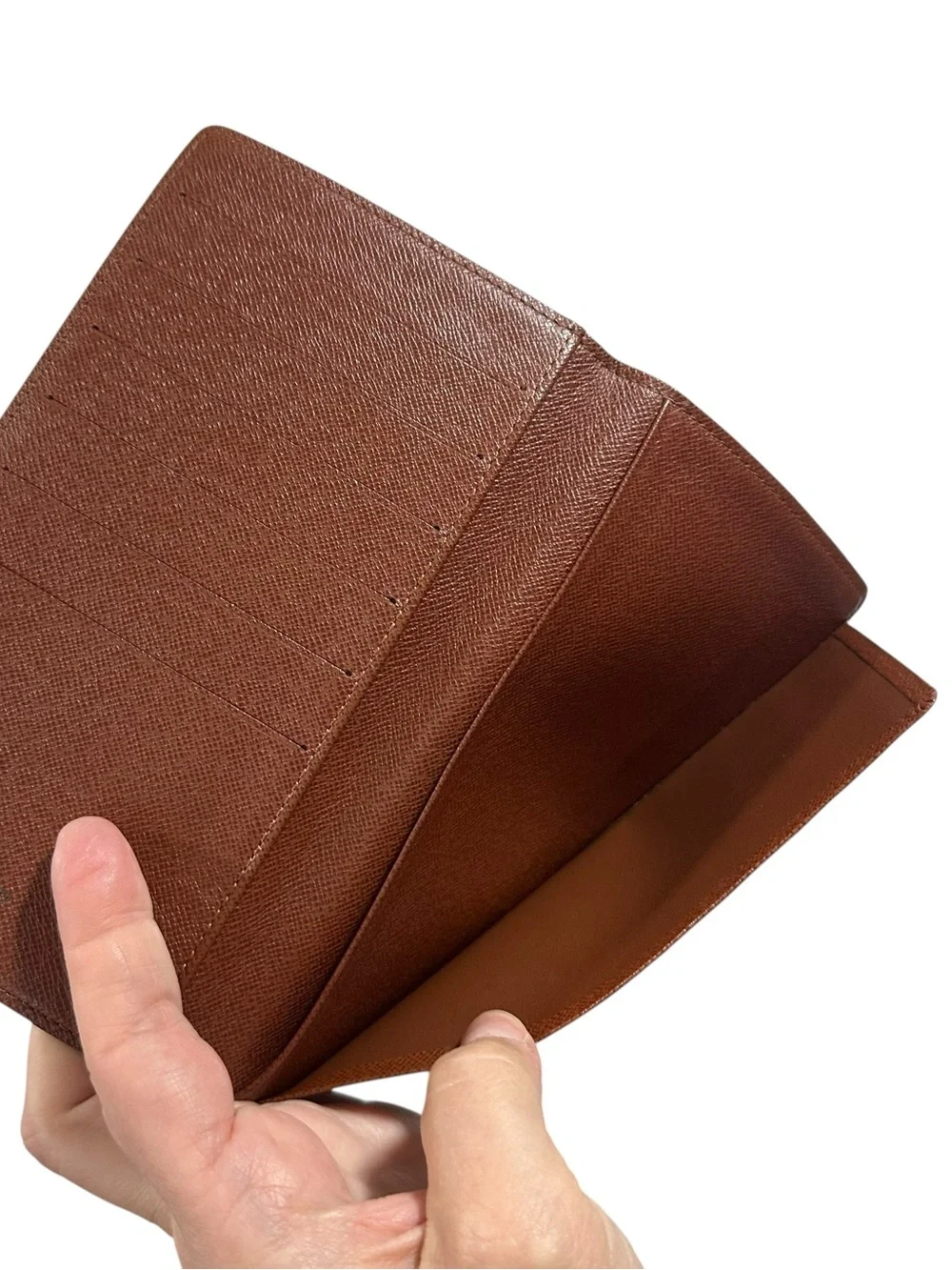 Louis Vuitton Monogram Leather Long Slim Bifold Passport Wallet